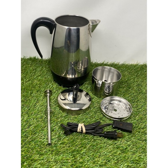 Farberware Other - Farberware Superfast Stainless 138B 8-Cup Percolator Coffee Pot Tested USA